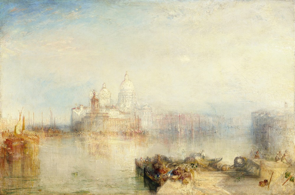 The Dogana and Santa Maria della Salute (Venice_1843)