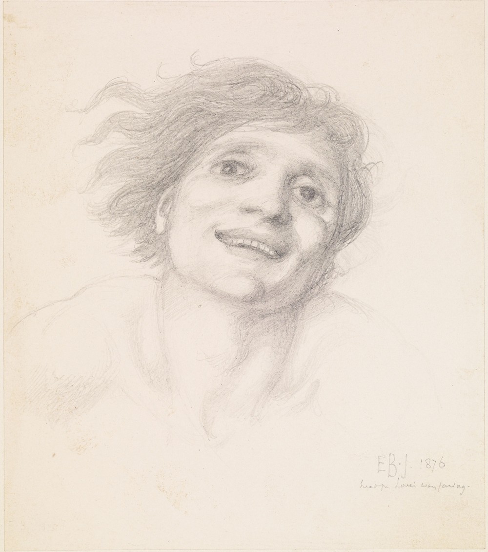 The Car of Love or Love’s Wayfaring – Study of a Man’s Head