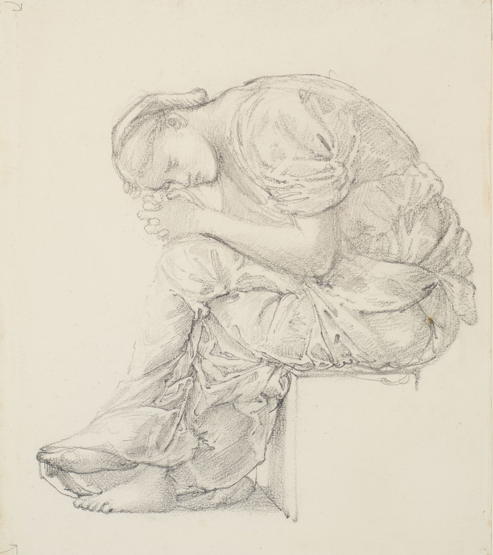 The Lament – Study for the Figure on the Right
