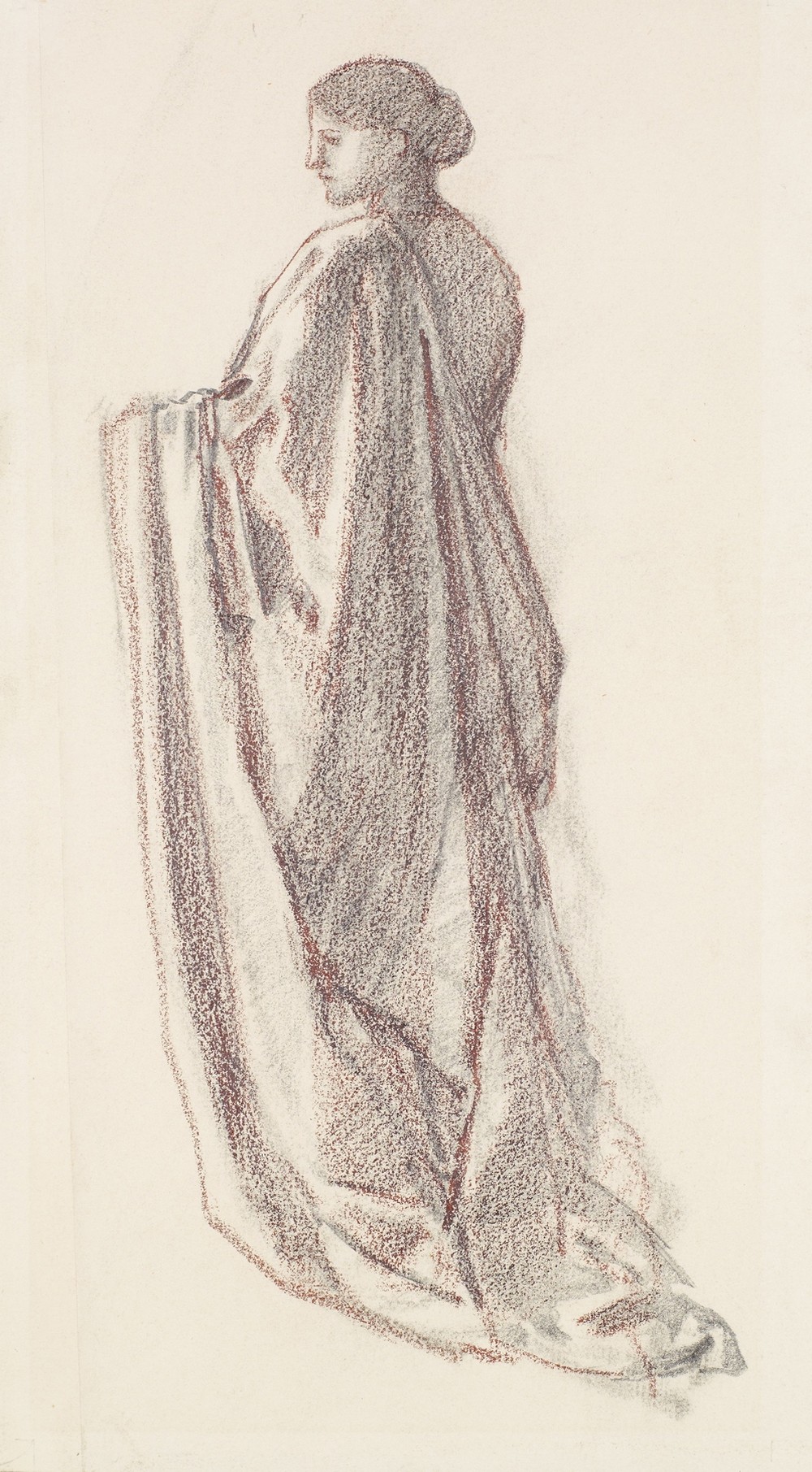 Female – Drapery Study – background figure for St Theophilus and the Angel