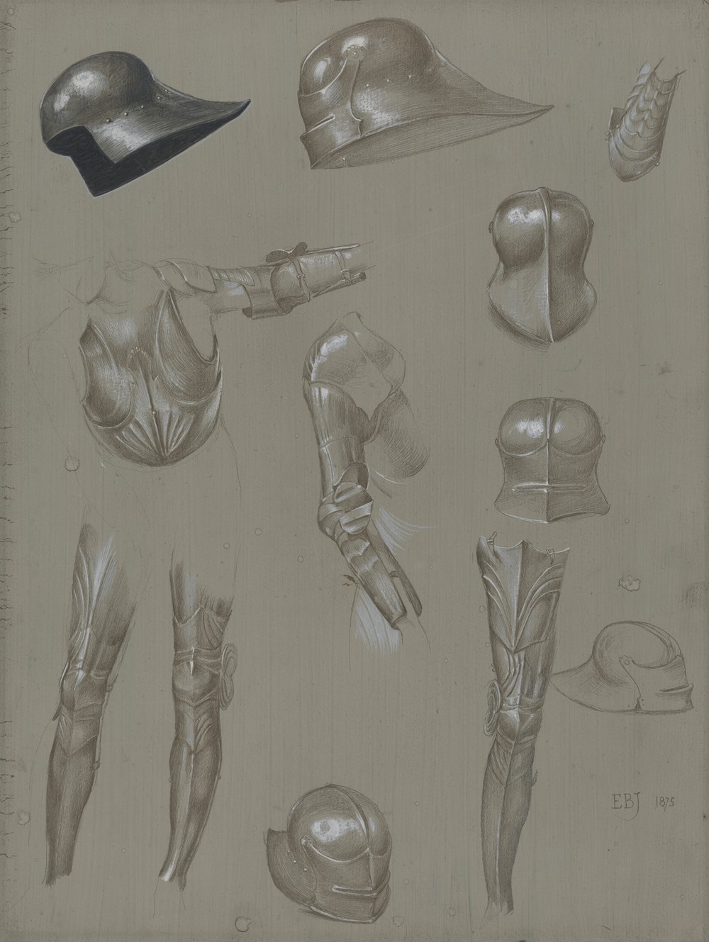 Studies of a Suit of Armor