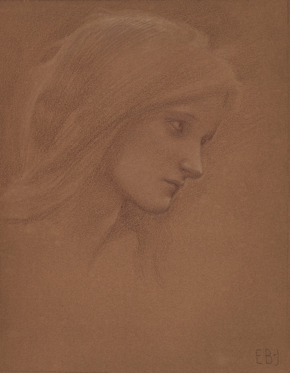 Head of a young girl