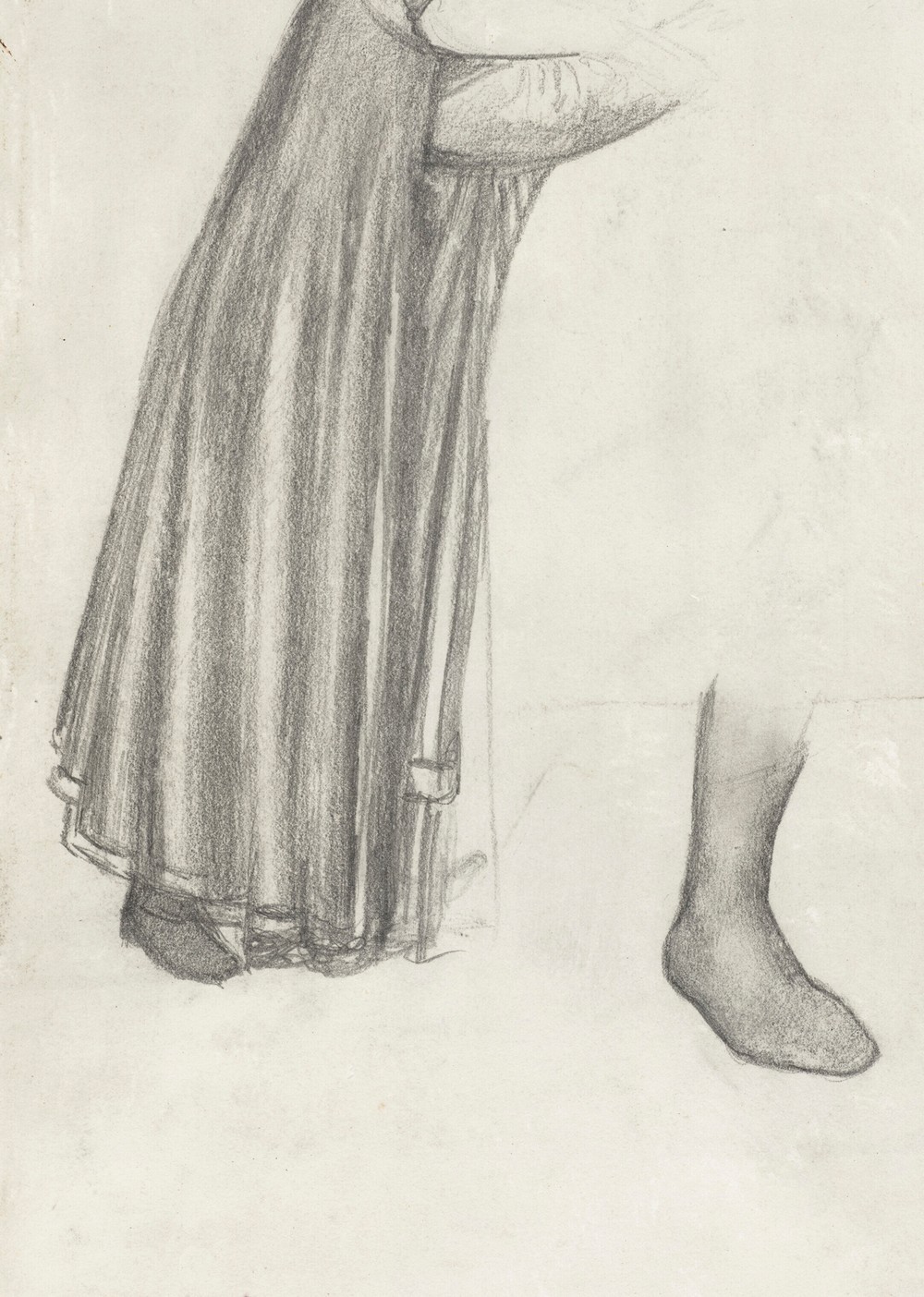 Figure studies for ‘Clerk Saunders’