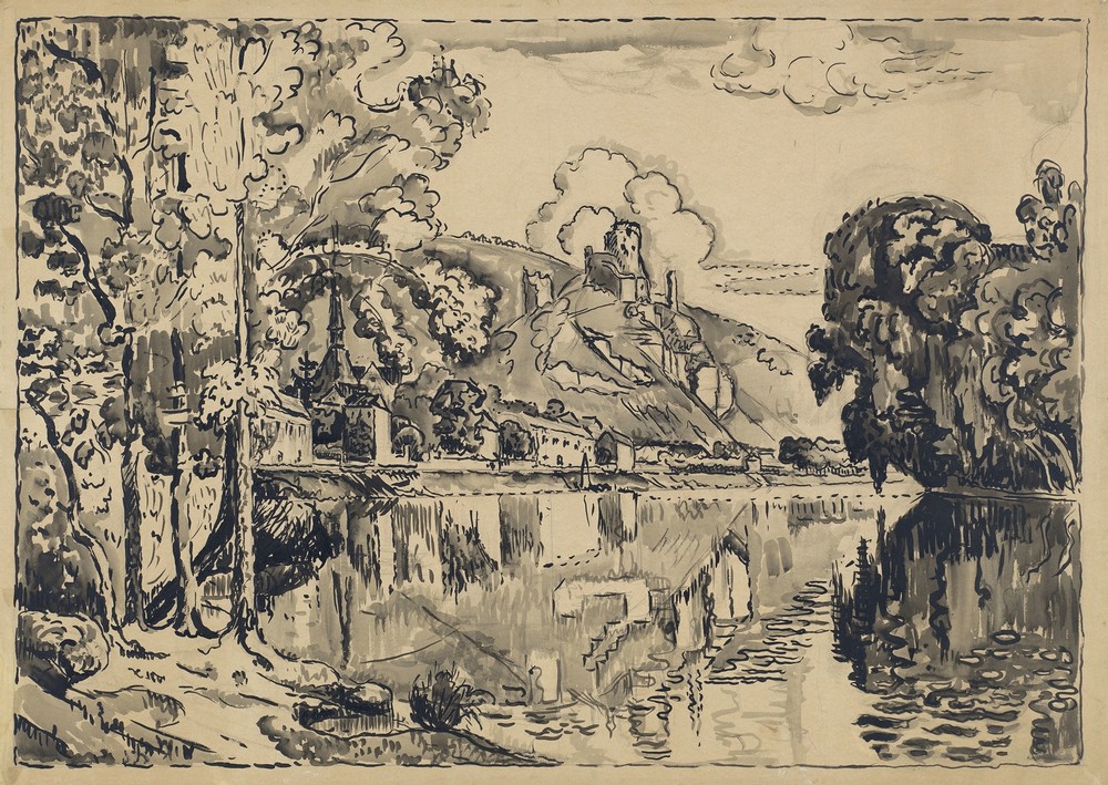 Les Andelys on a Summer Morning