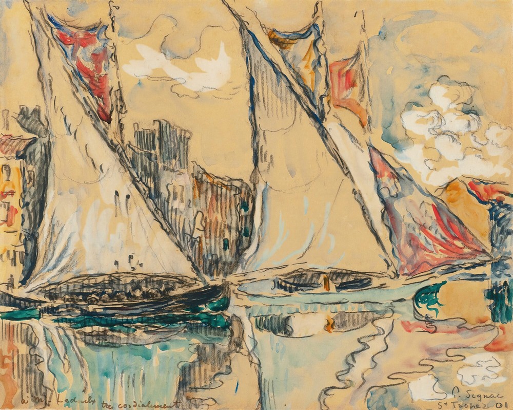 Saint-Tropez, Voiles Au Sec