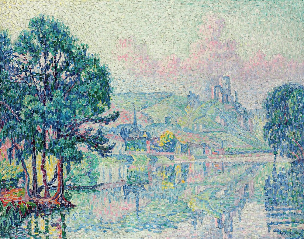 Les Andelys. Matin. Été