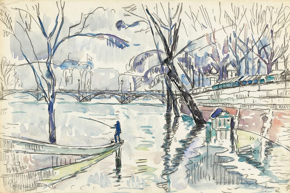 Paris, Le Pont Des Arts (circa 1933)