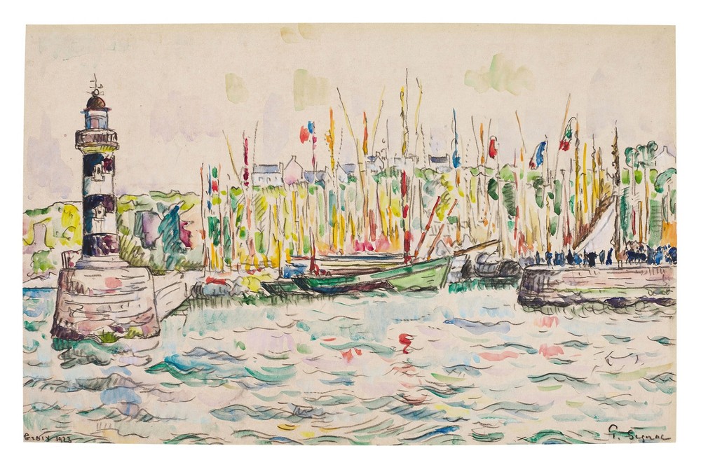 Groix, le phare ( 1923)