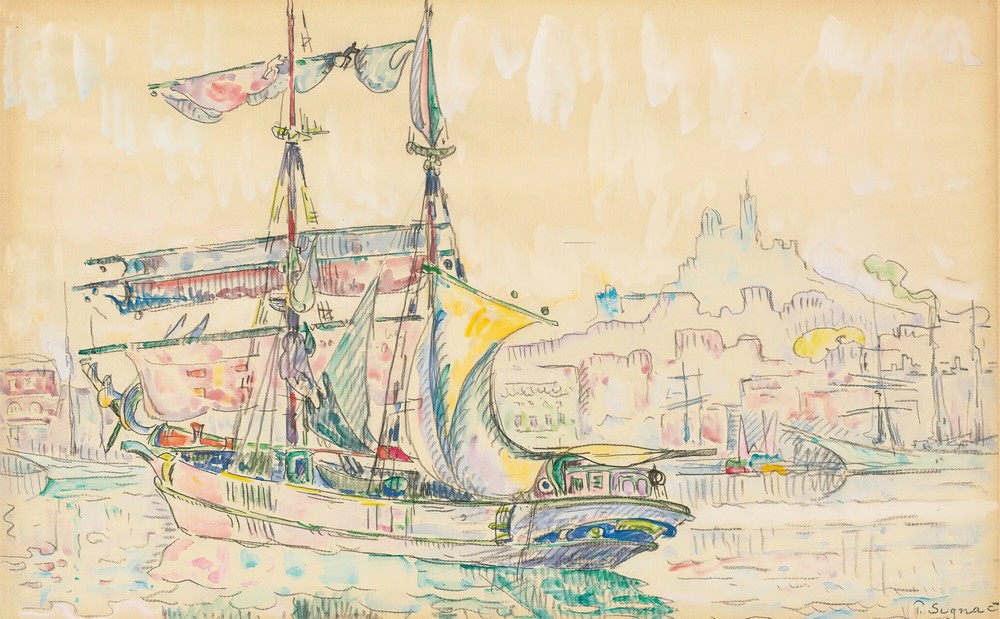 Marseille. Voilier (circa 1930)