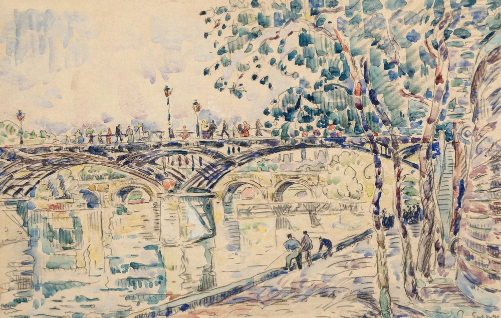 Paris, le Pont des Arts (circa 1925)