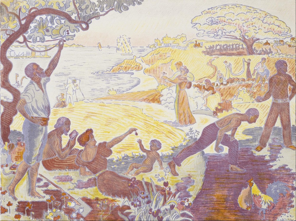 In the Time of Harmony; The Joy of Life–Sunday by the Sea
