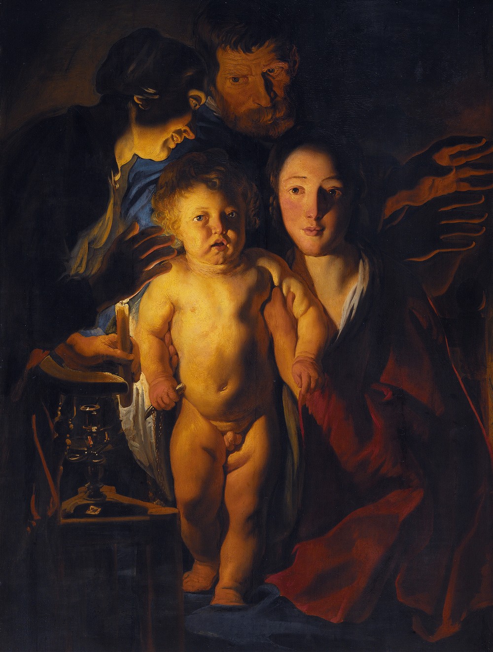 The Holy Family by Candlelight (between circa 1621 and circa 1622)