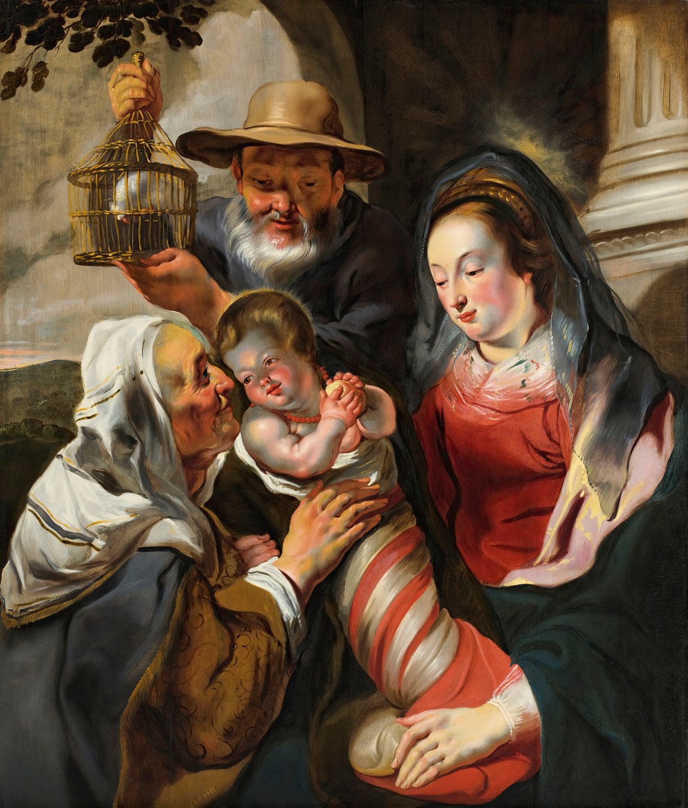 Holy Family with St. Anne (ca. 1617)