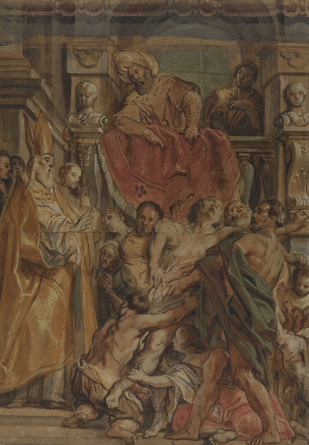 Saint Martin of Tours Healing the Servant of Tetrodius (c. 1630)