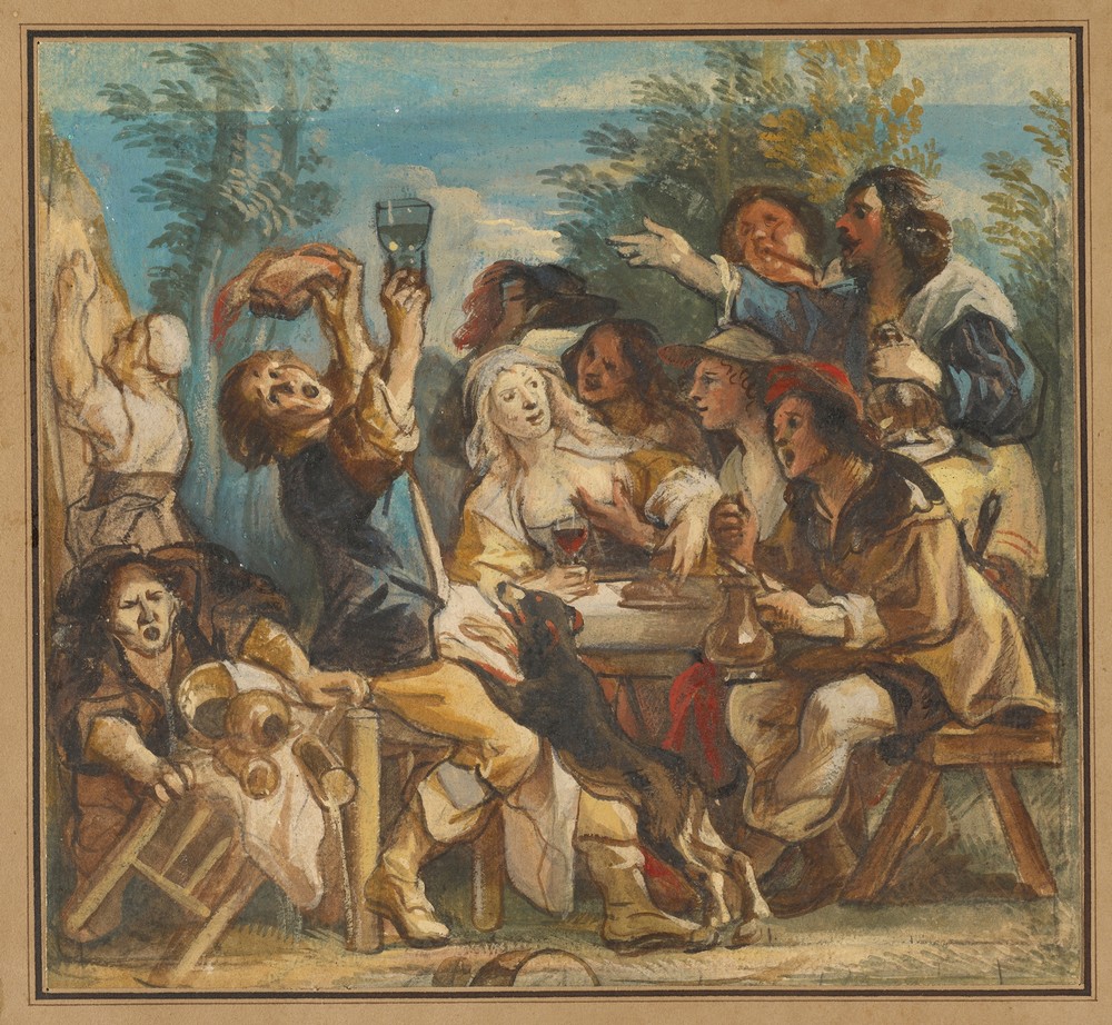 A Merry Company (about 1644)