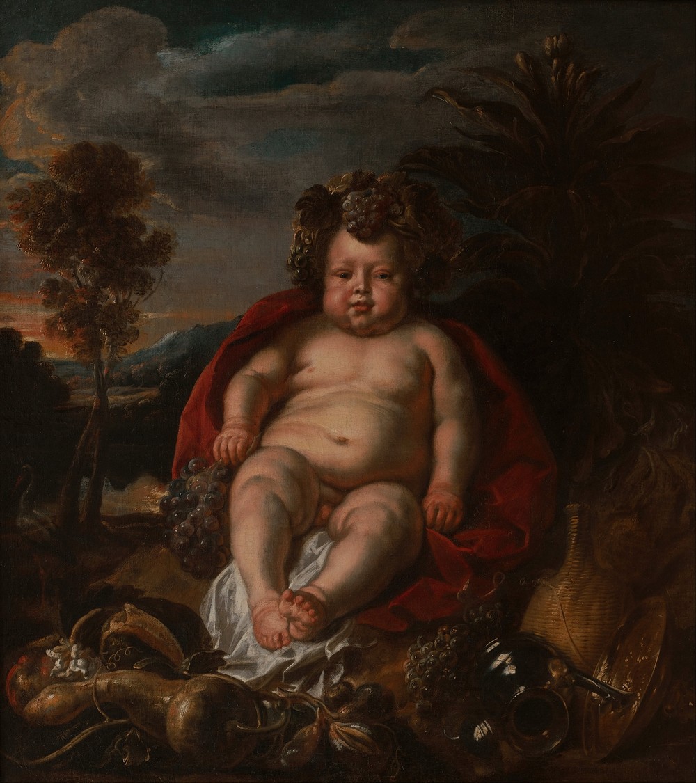 Bacchus as a child (circa 1640)