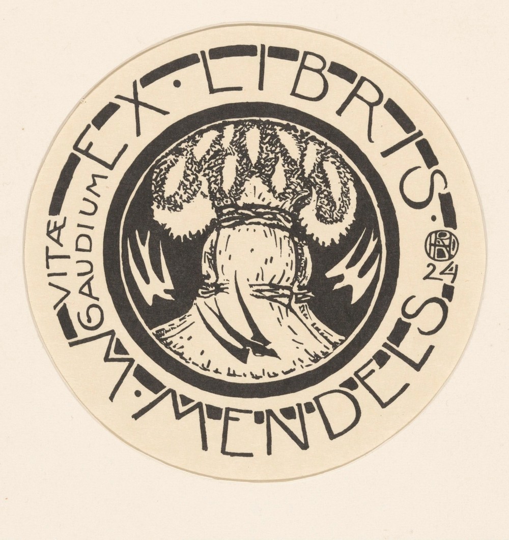 Ex libris van Maurits Mendels 3
