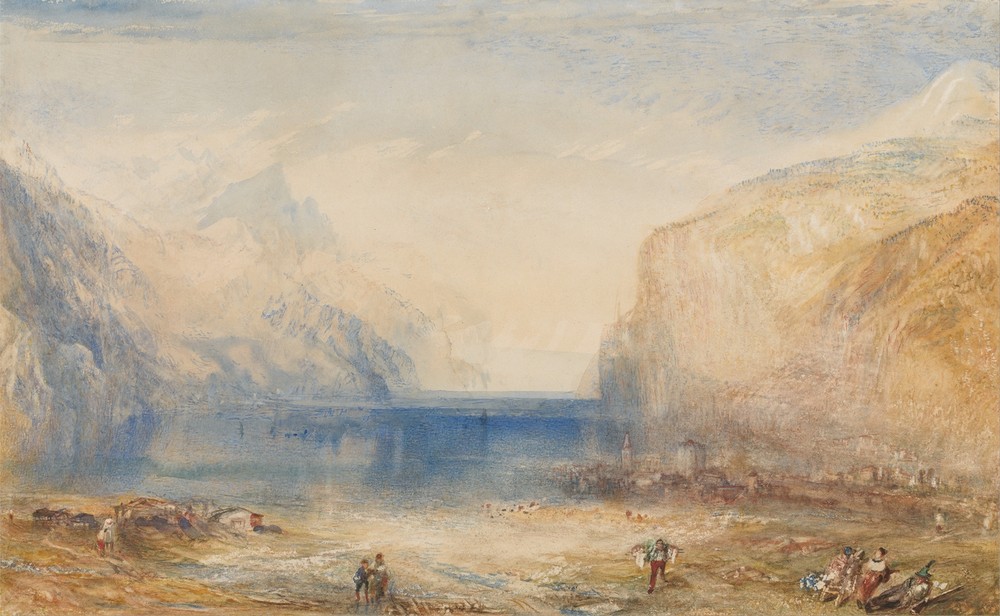 Fluelen- Morning (looking towards the lake)