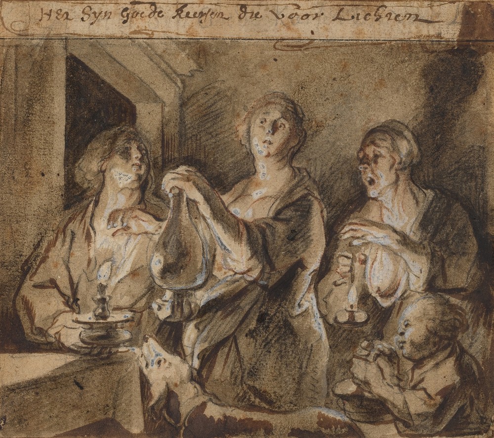 ‘It is good candles which light the way’ (1640s)
