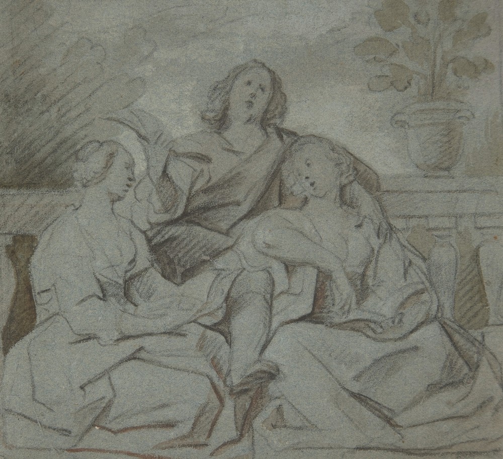 A Youth and Two Girls Singing (17th century)