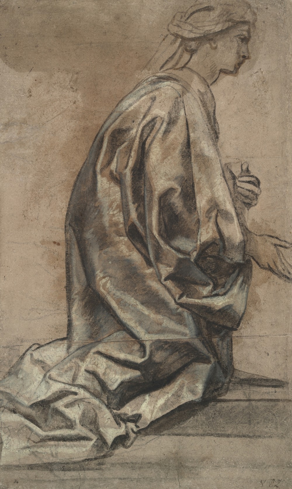 Study of drapery (1630–35)