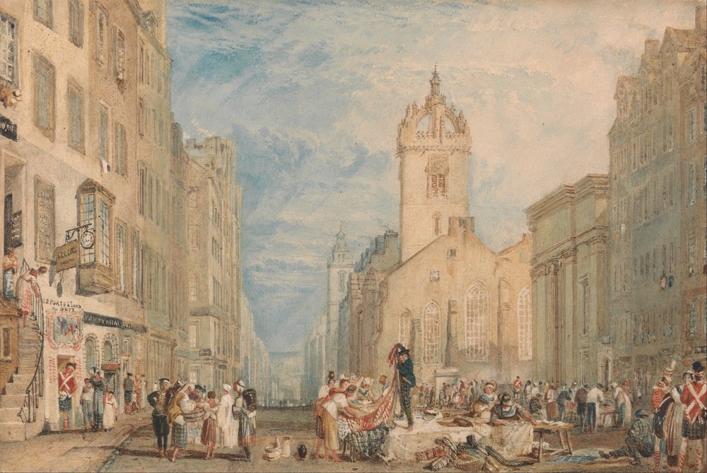 High Street, Edinburgh (ca. 1818)