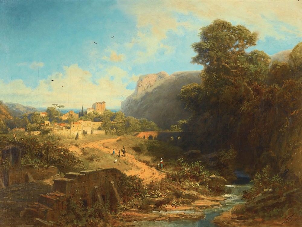 Italienische Landschaft (Italian Landscape)