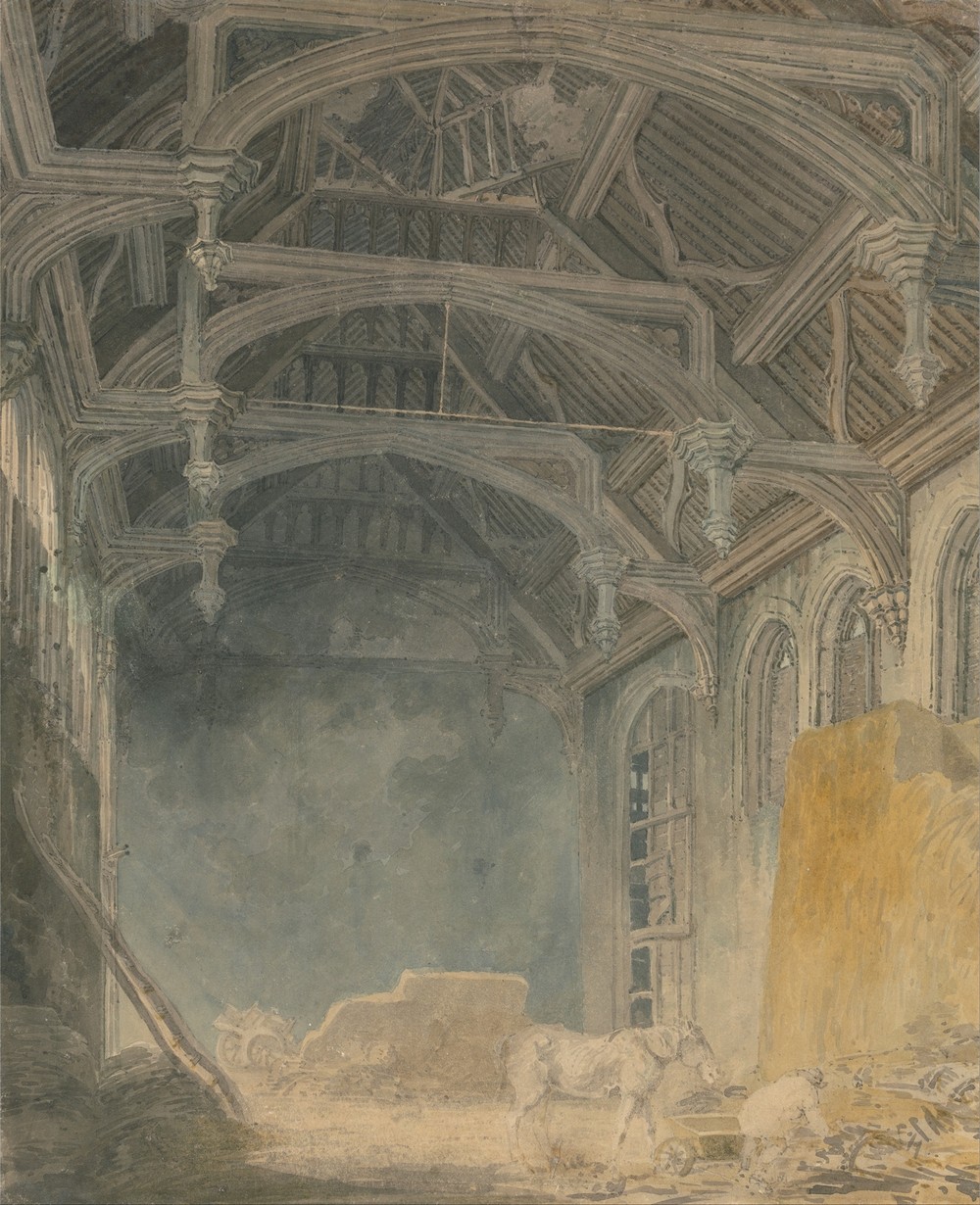 Interior of St. John’s Palace, Eltham (ca. 1793)