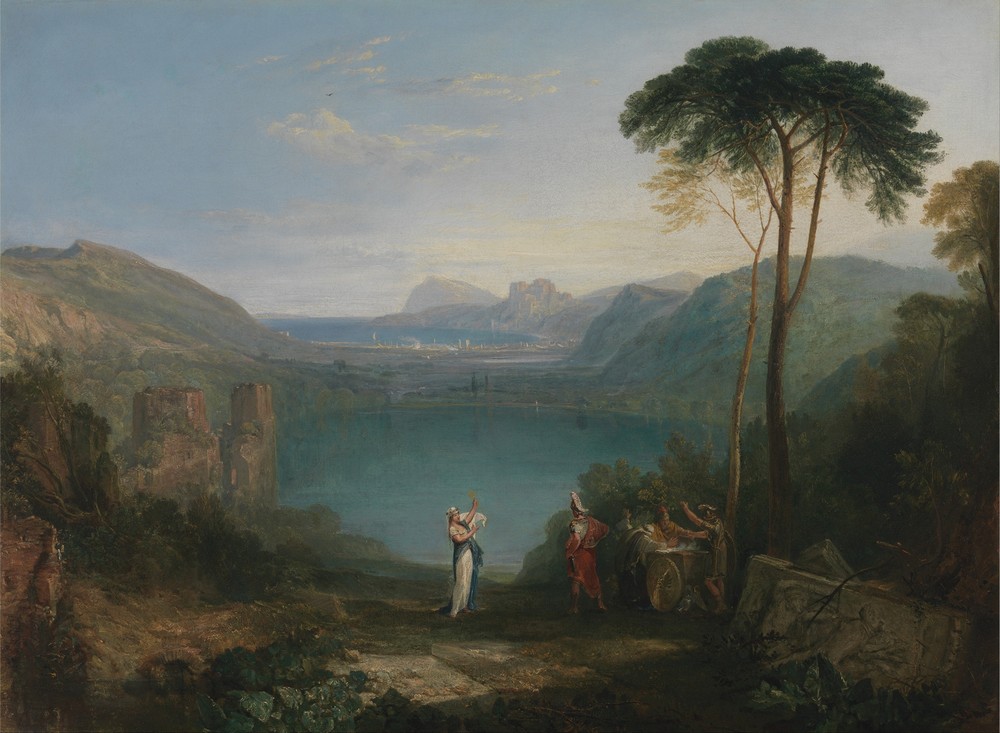 Lake Avernus: Aeneas and the Cumaean Sybil (1814 and 1815)
