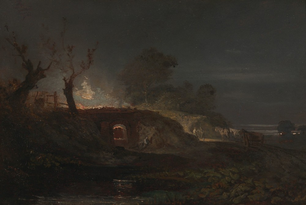 Limekiln at Coalbrookdale (ca. 1797)