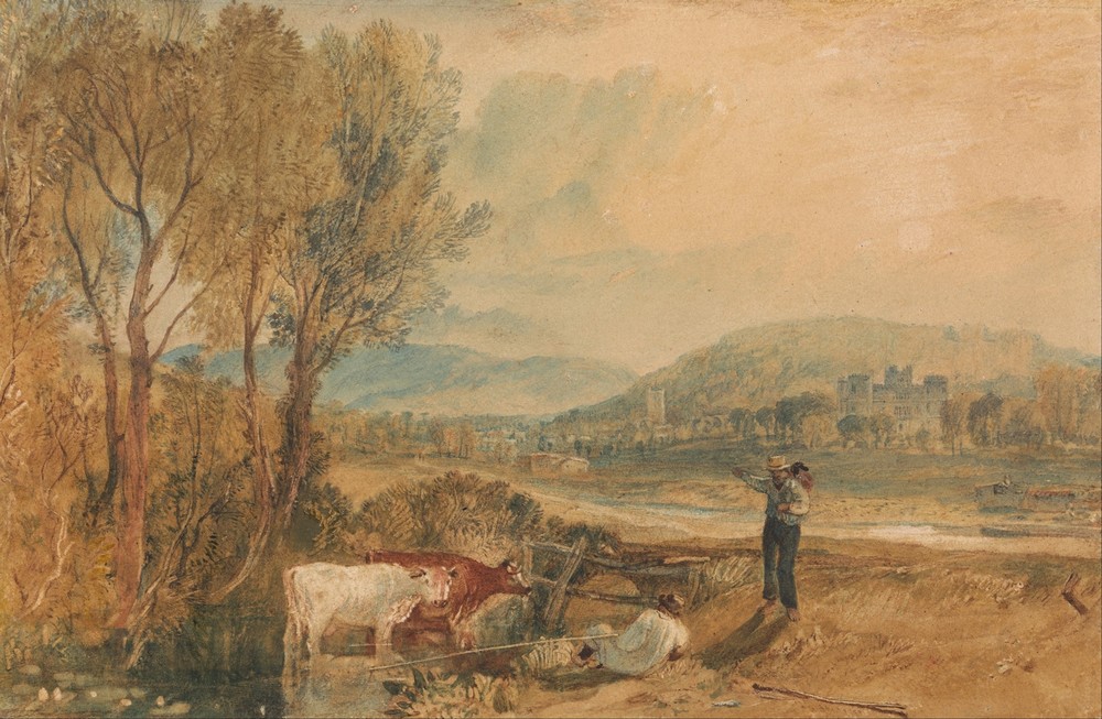 Lulworth Castle, Dorset (ca. 1820)