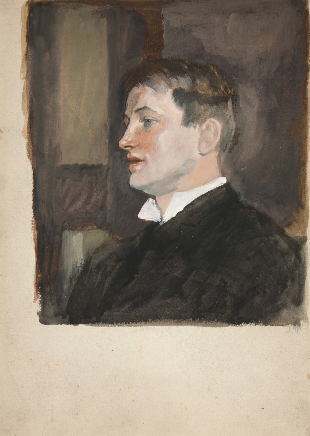 Portrait of a young man