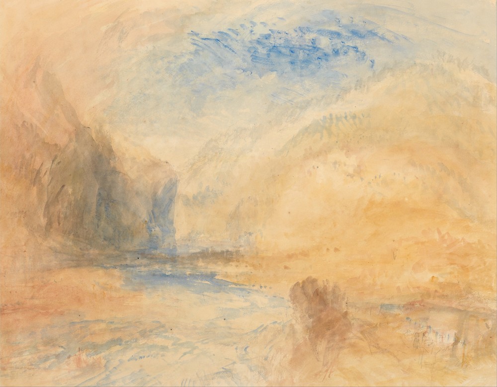 Mountain Landscape with Lake (ca. 1842)
