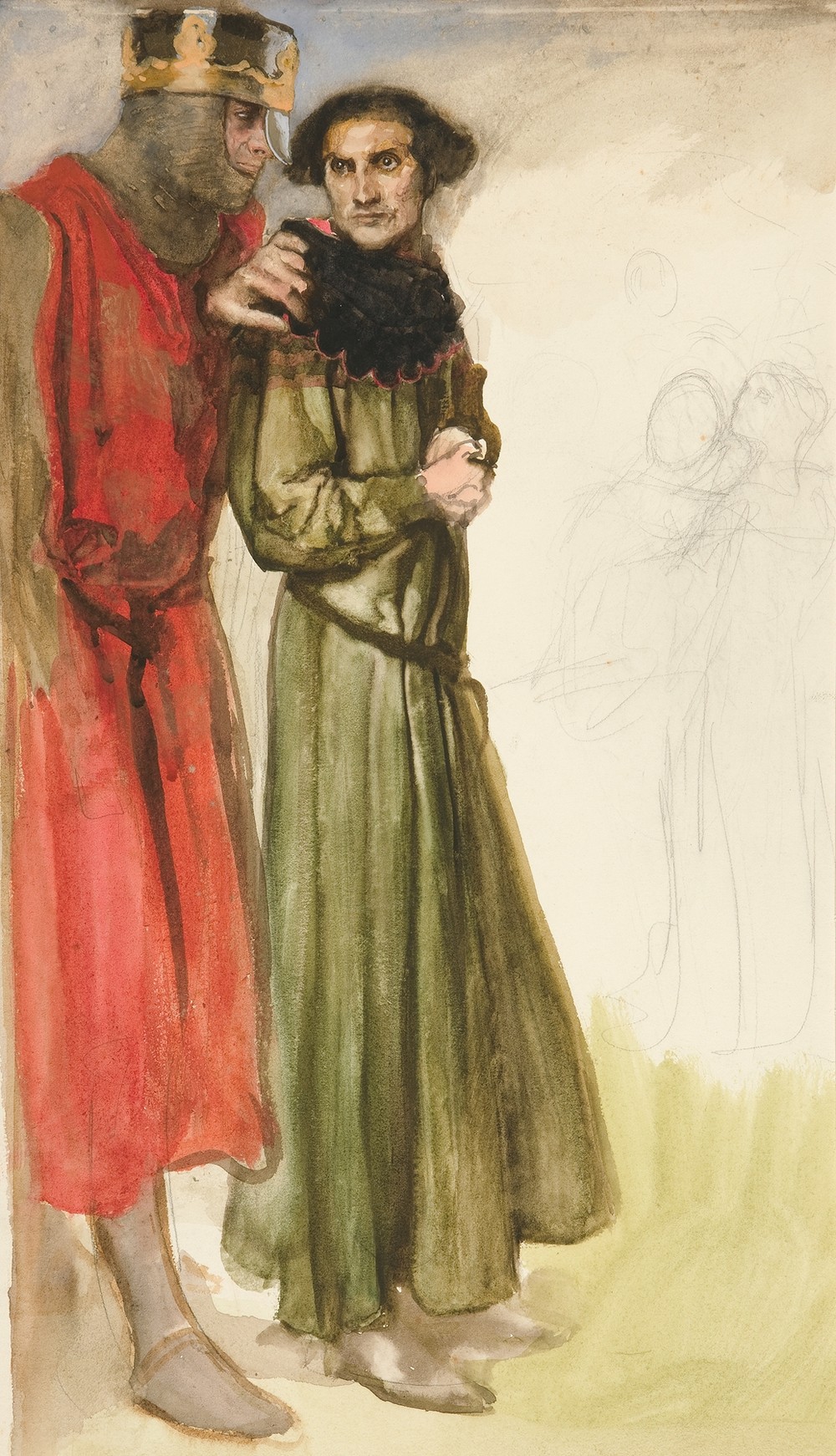 Unidentified Shakespeare scene (two men)