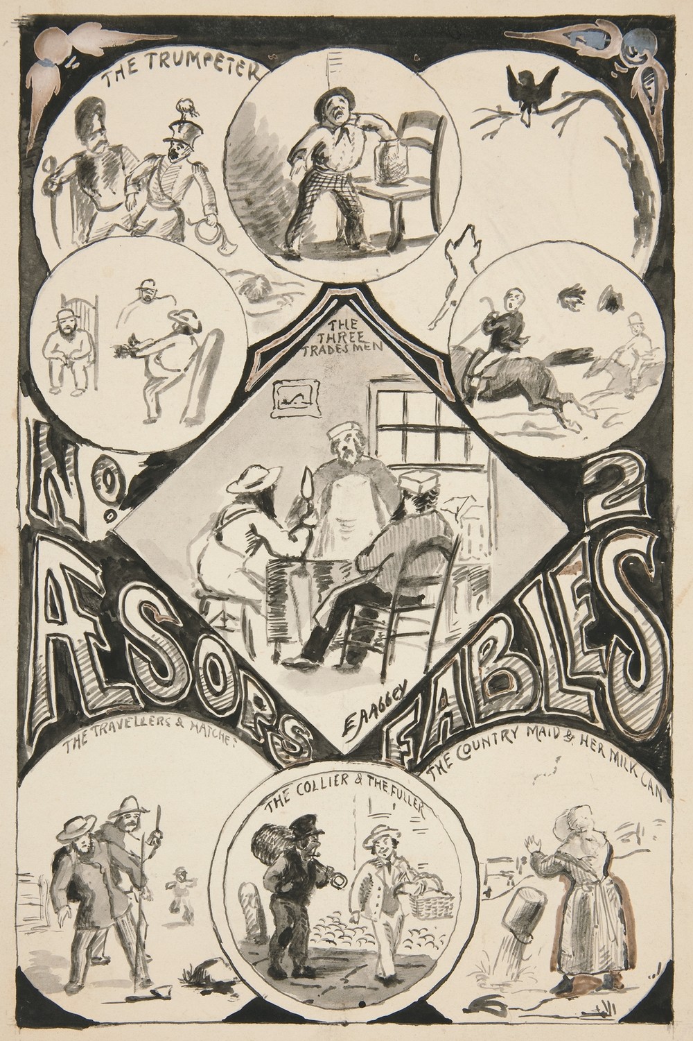 Title page for Aesop’s Fables, No. 2