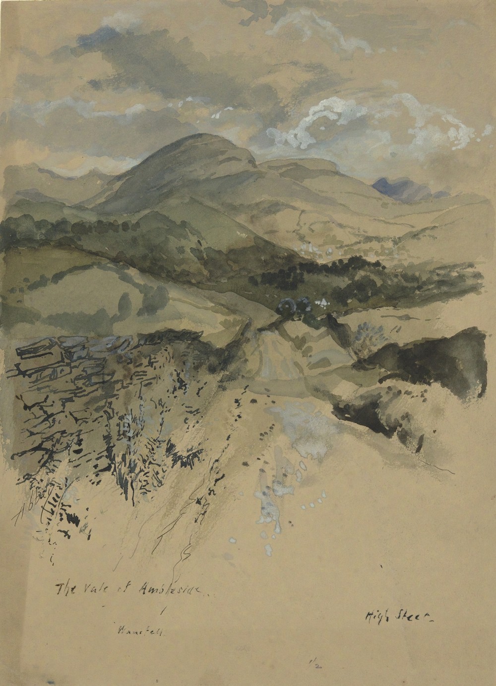 The Vale of Ambleside, Wansfell