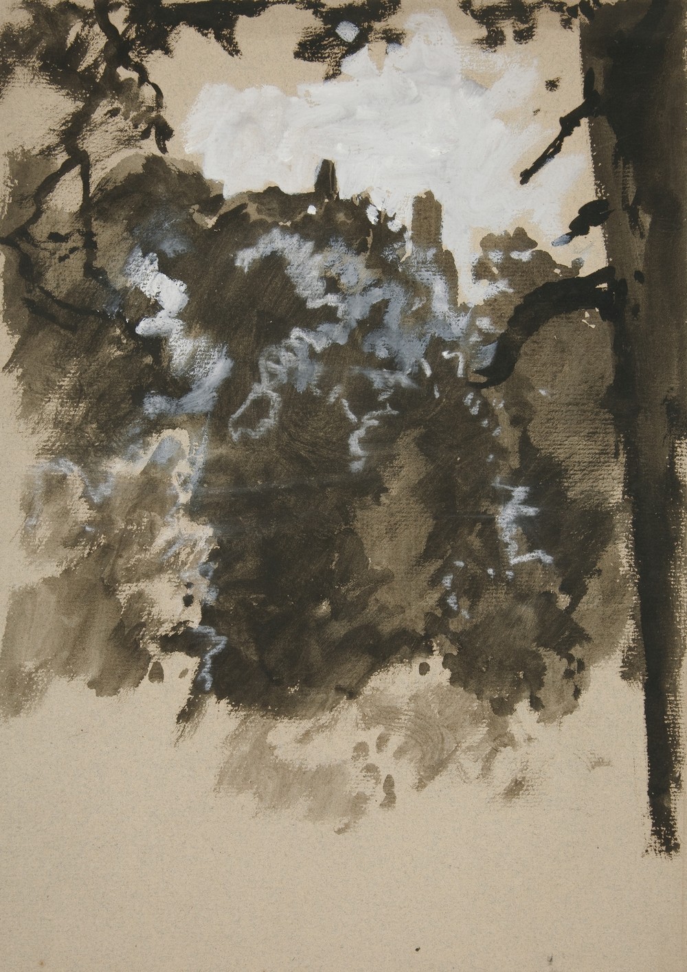 Landscape with tree