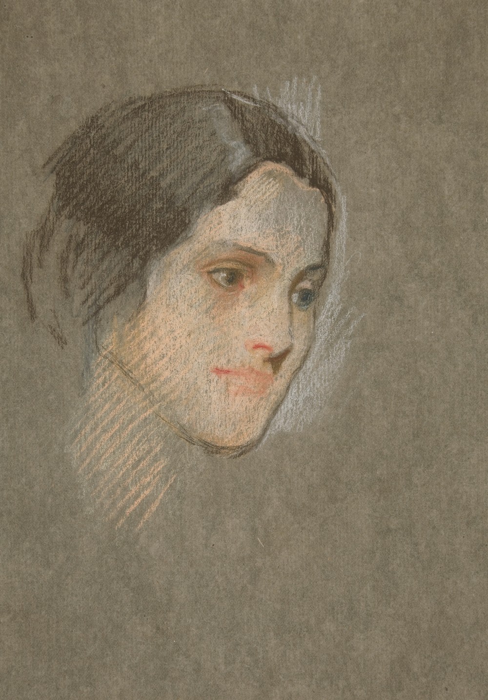 Portrait of an unidentified woman