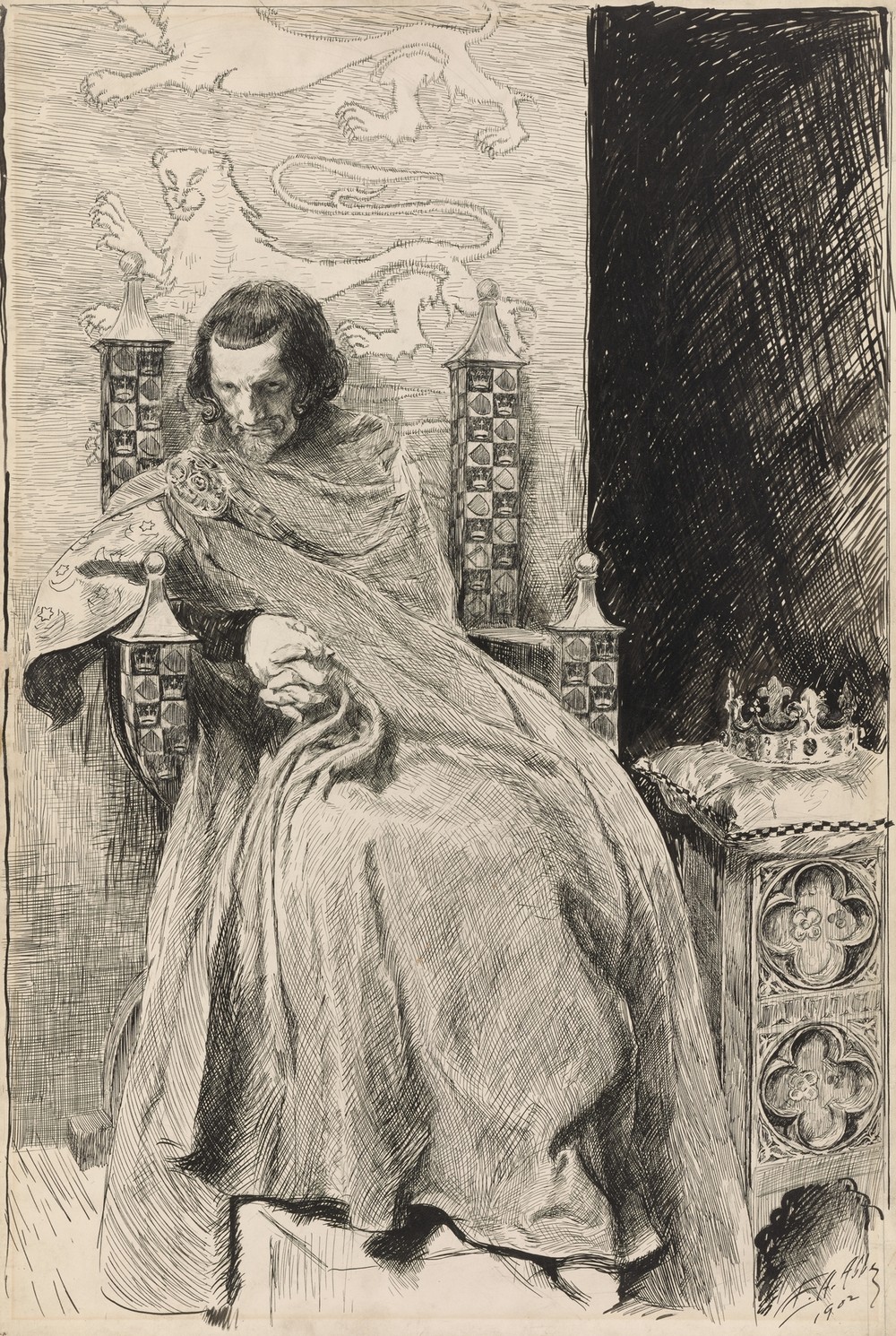 Sketch for King John, from King John
