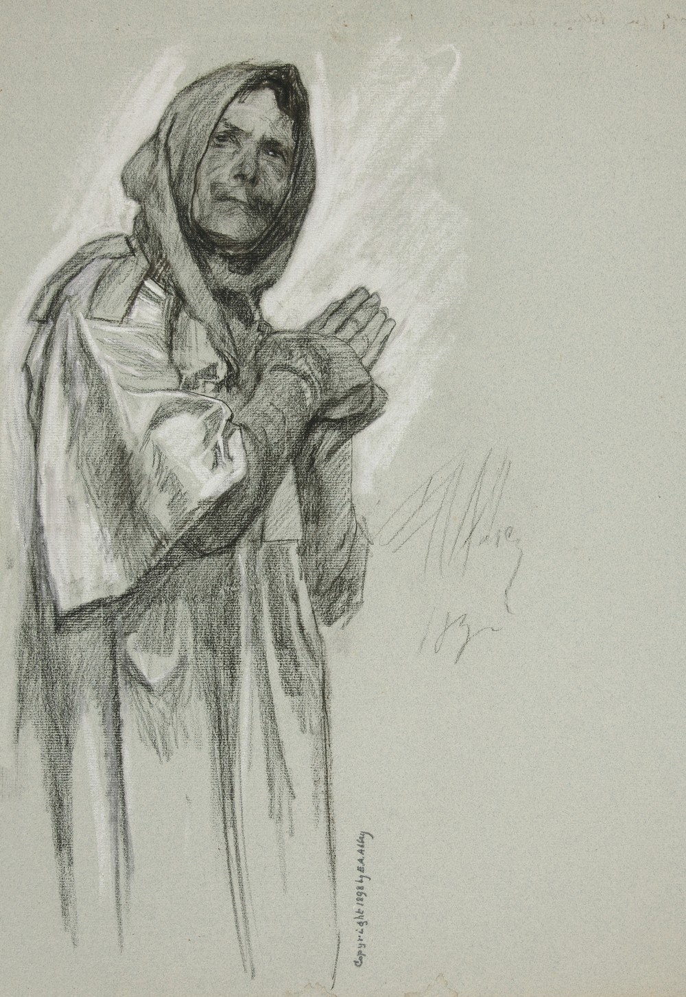 Study for ‘Arthur’s Round Table,’ from The Quest of the Holy Grail