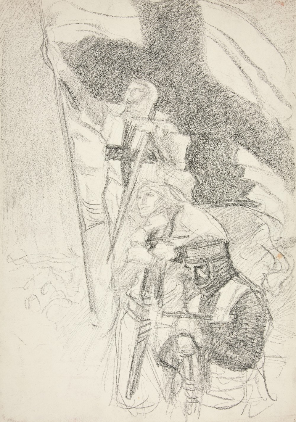 Study for ‘Crusaders Sighting Jerusalem’