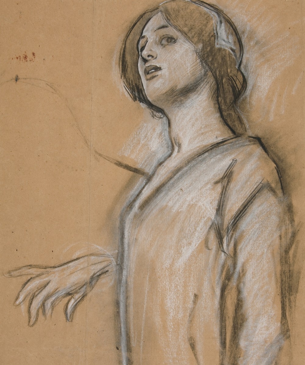Study for ‘Isabella the Catholic’ (oil painting)