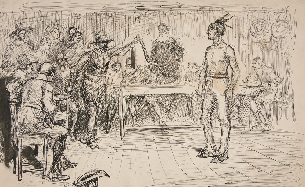 Study for Miles Standish’s Challenge