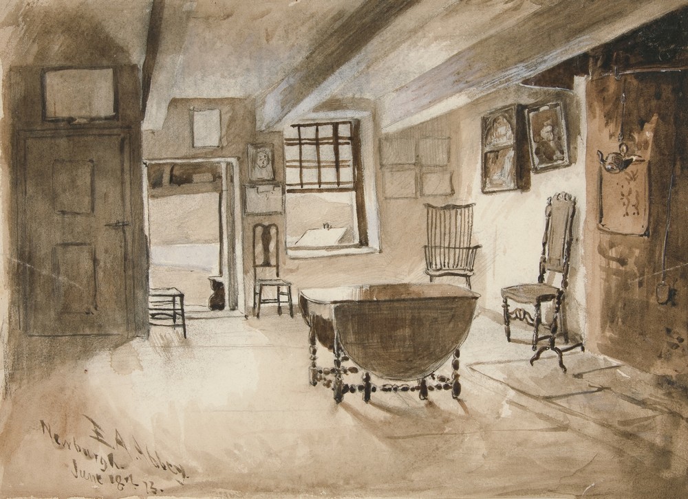 Study for ‘Washington’s Headquarters at Newburgh, New York’