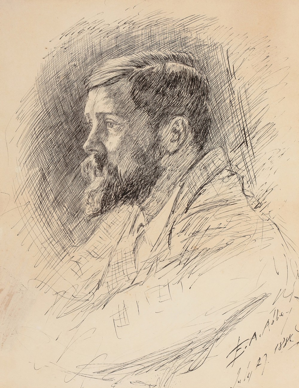 Portrait of Alfred Parsons, R.A.