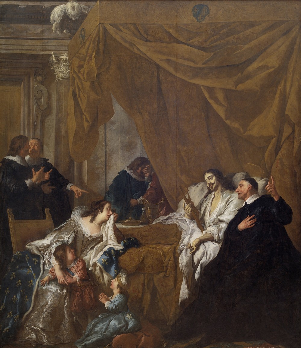 St Vincent De Paul At The Deathbed Of Louis XIII (1730_1731)