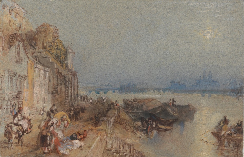 Tours: Sunset- Looking Backwards (between 1826 and 1830)