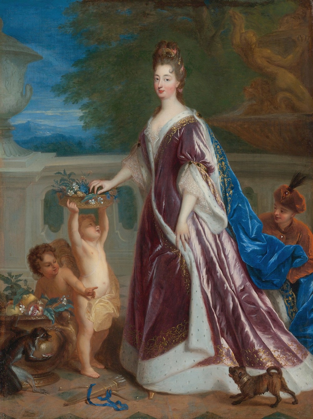 Portrait Of Elisabeth-Charlotte De Bavière, The Princess Palatine
