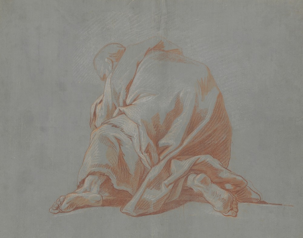 Study of a Draped Figure (ca. 1736–39)
