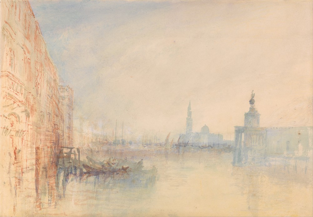 Venice, The Mouth of the Grand Canal (ca. 1840)
